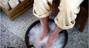 the adoption of the foot bath